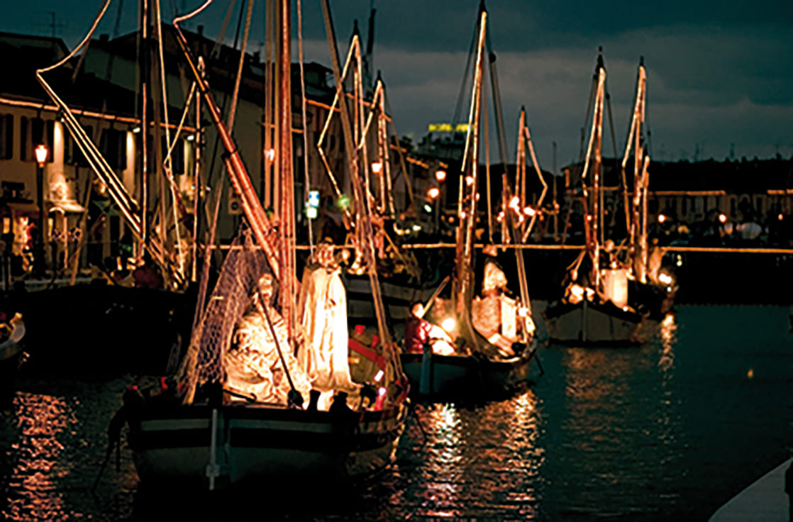Cesenatico e il Presepe sull'Acqua